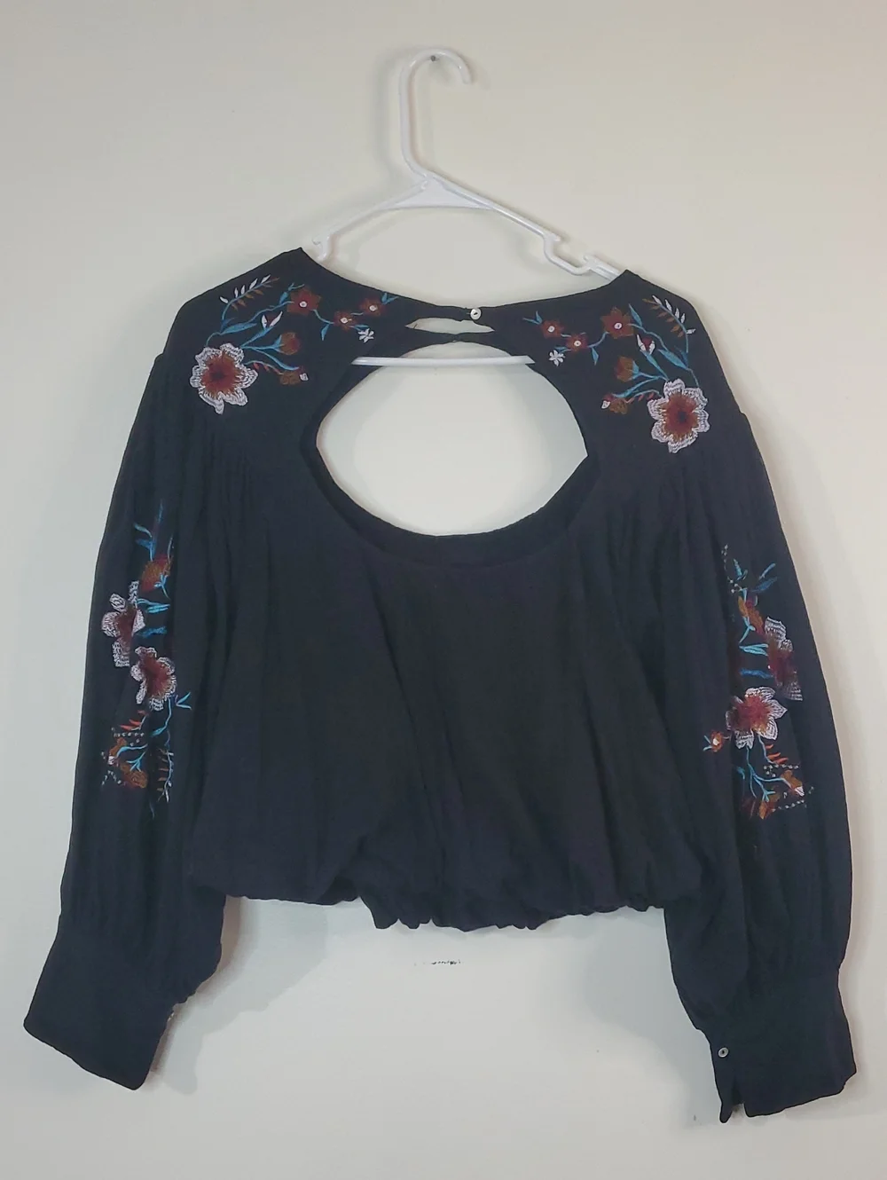 Free People black peasant